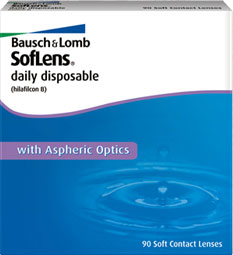 B + L Bausch and Lomb SofLens daily disposable Contact Lenses